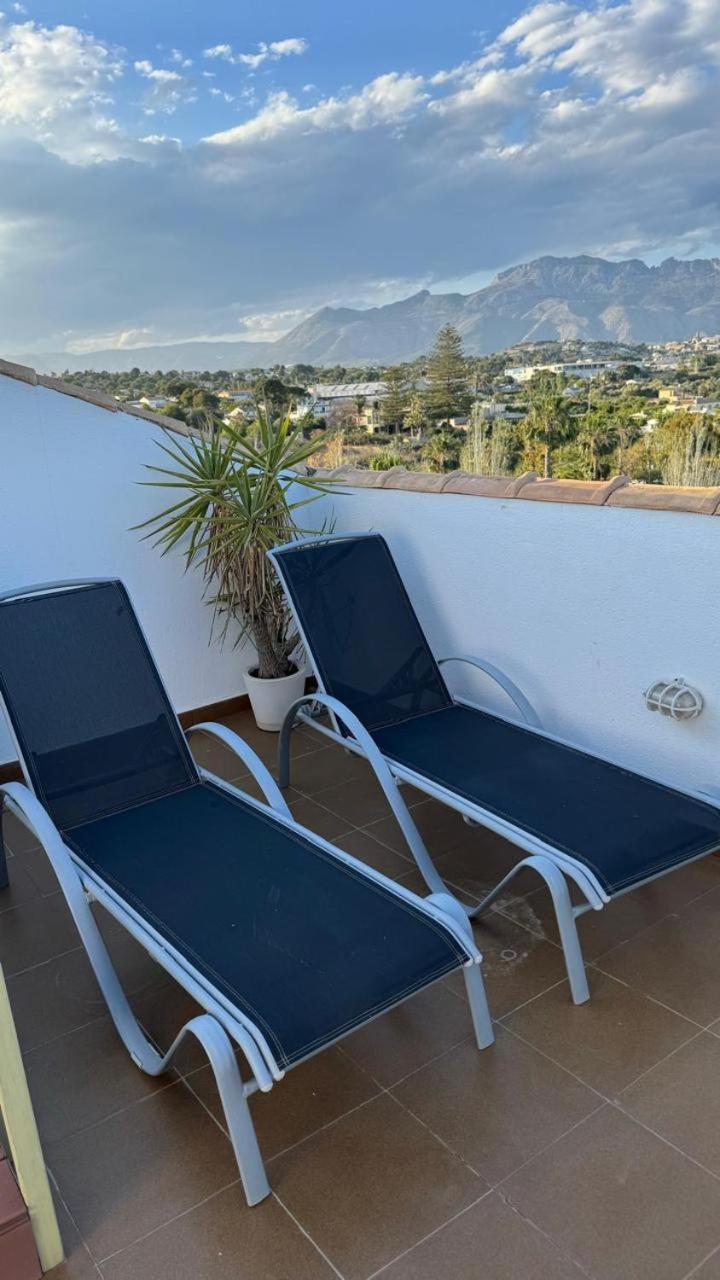 Penthouse In Albir With Sea Views, 100M From Beach El Albir Zimmer foto